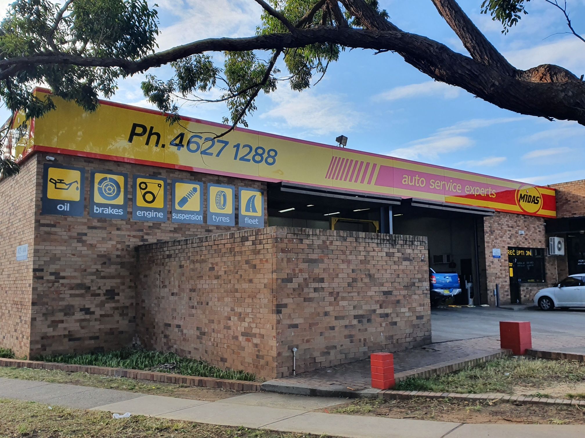 Midas Campbelltown Brakes & Suspension Logbook Car Service