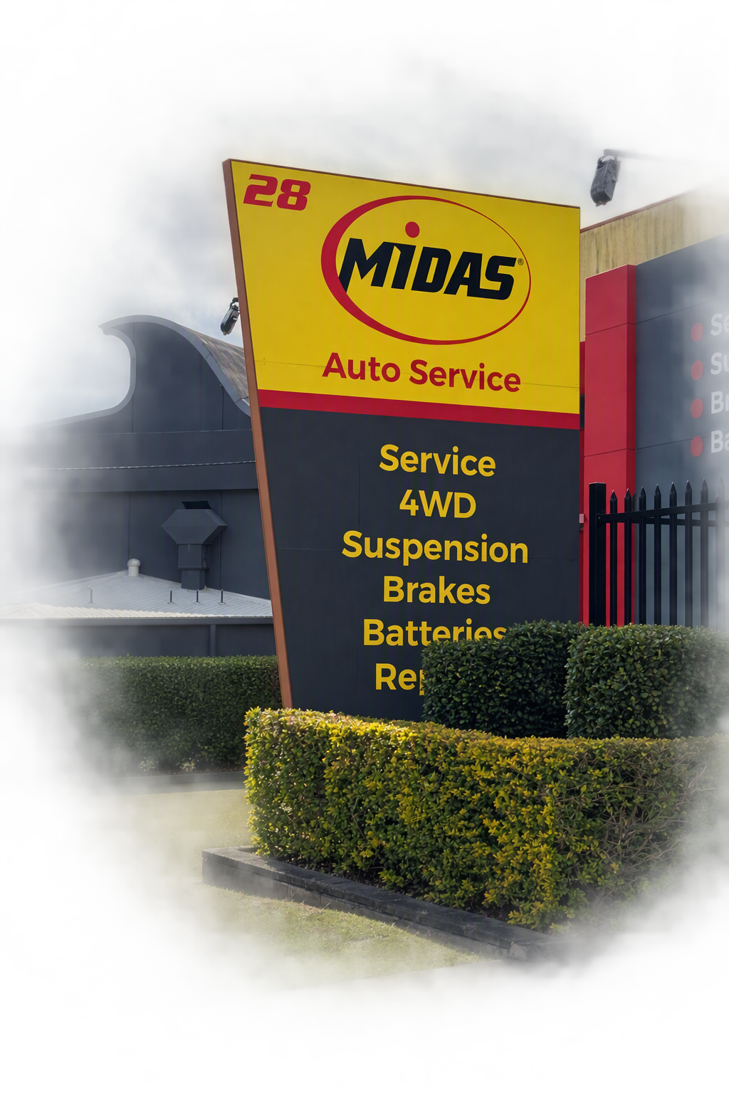 Midas Pole Sign 2026
