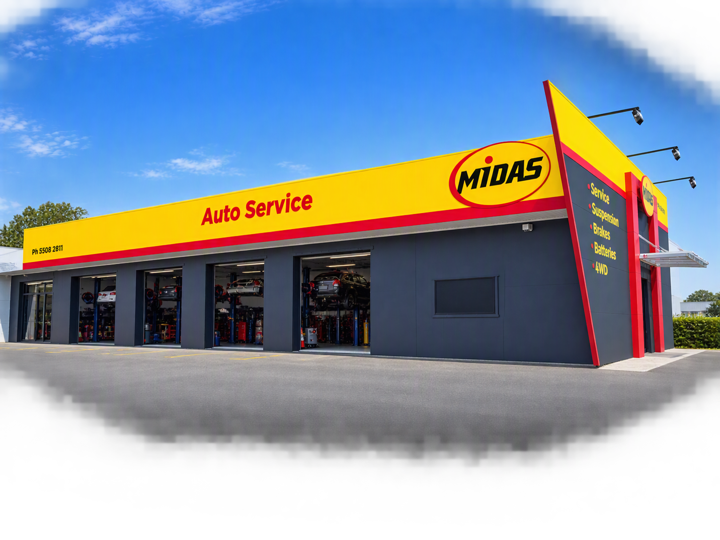 Midas Burleigh Heads Side View 2026