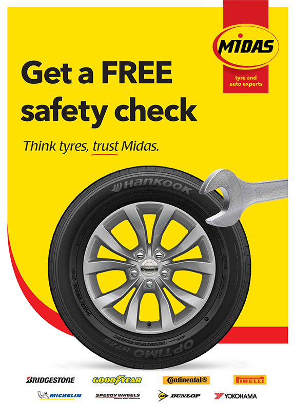 Midas Tyre and Auto Newmarket Tyre, Car and 4WD Service Logbook