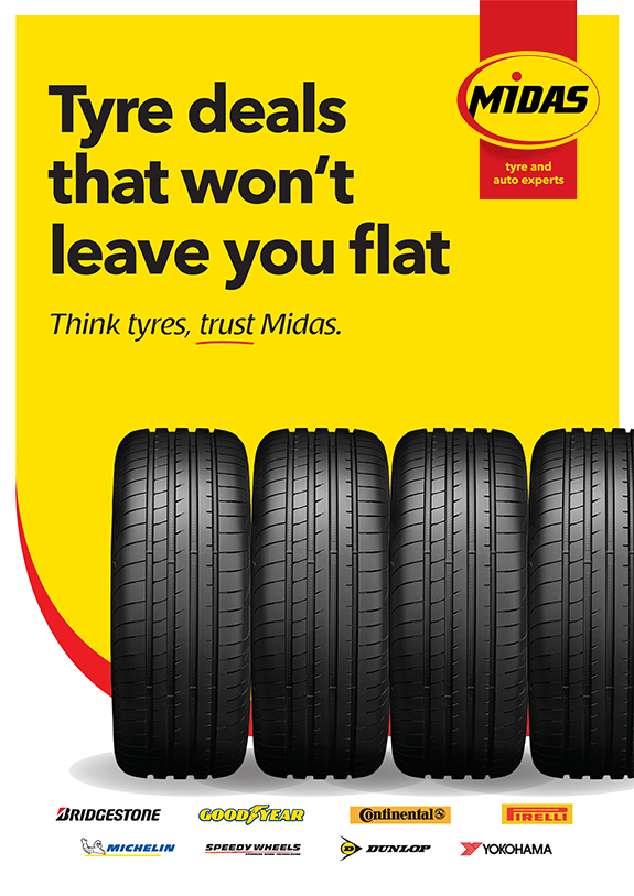 Midas Tyre and Auto Newmarket Tyre, Car and 4WD Service Logbook