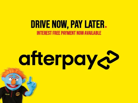 Drive now and pay later with afterpay