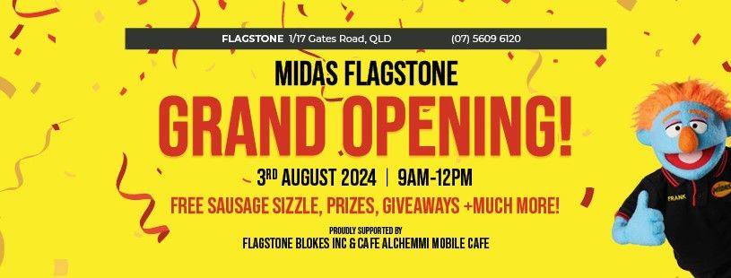 Midas Flagstone Grand Opening