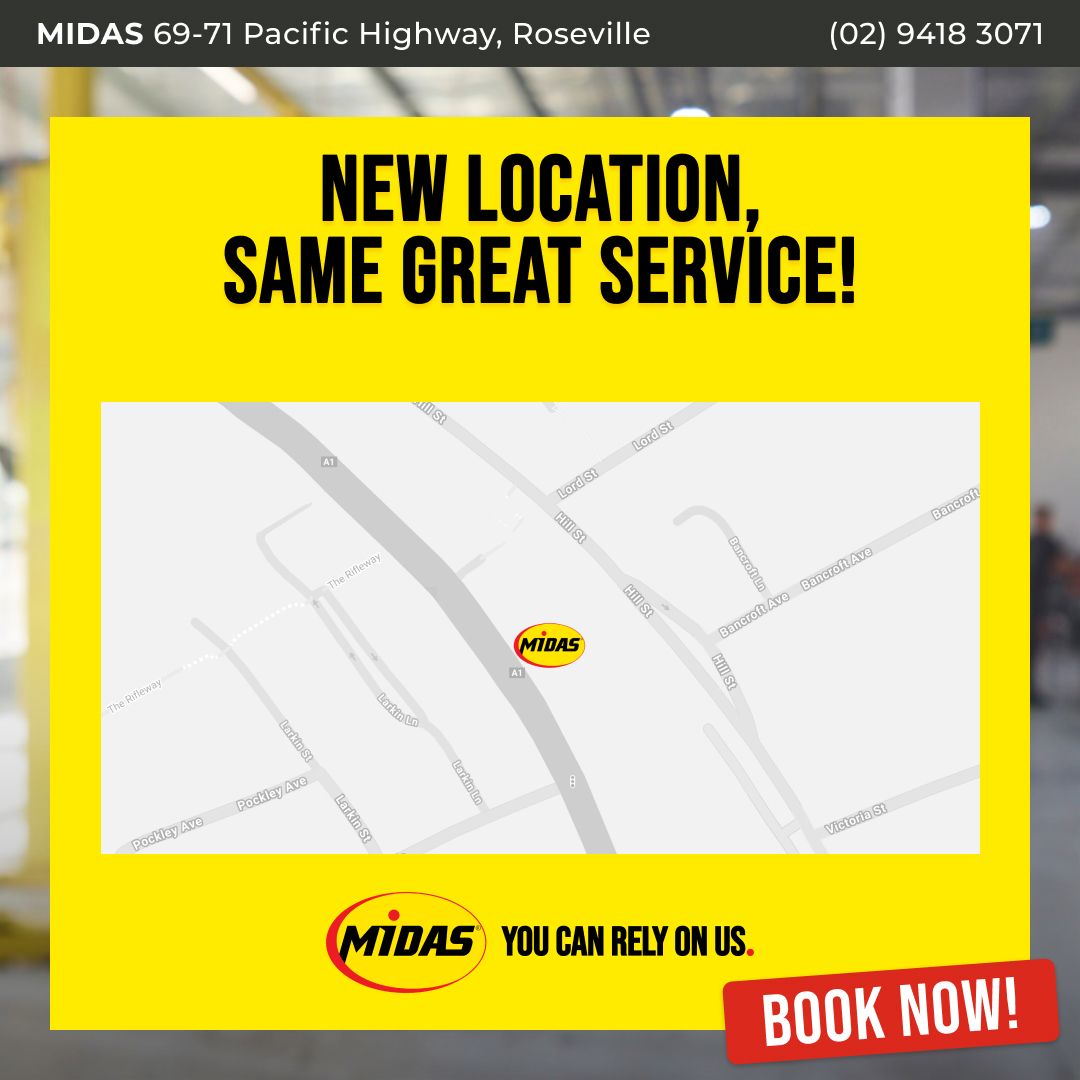 Midas Chatswood Map