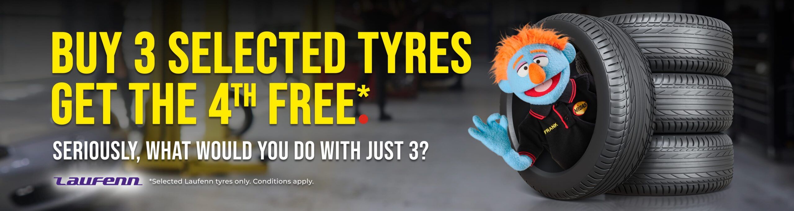 Laufenn 4 for 3 Banner