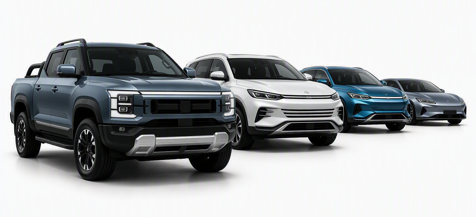 BYD model range in Australia