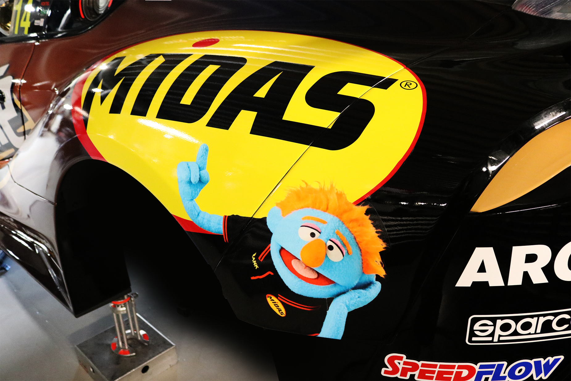 Midas and Brad Jones Racing Sponsorship