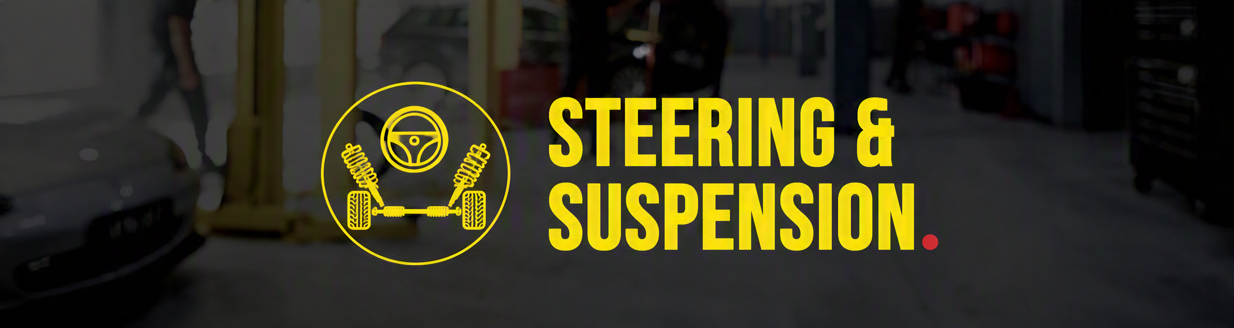 Midas Steering and Suspension Banner